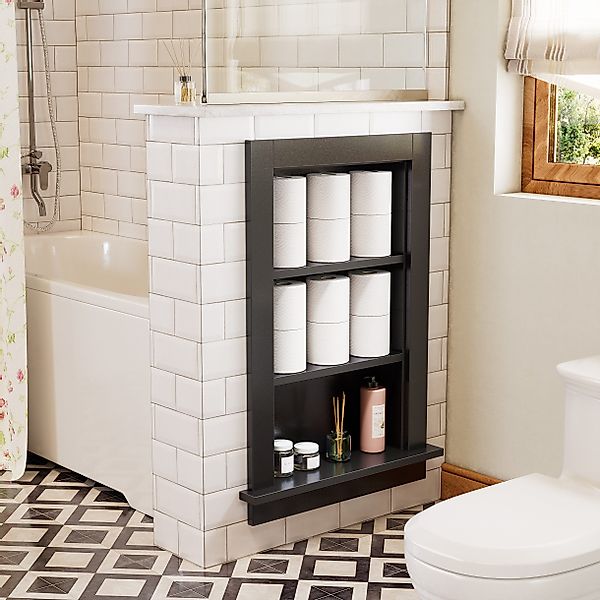 TWSOUL Duschwand Wandnische Duschnische mit Rahmen günstig online kaufen