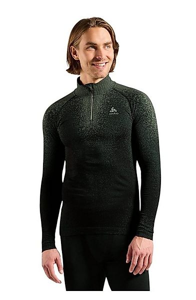 Odlo Langarmshirt Performance Warm Blackcomb (schnelltrocknend, nahtlos) Un günstig online kaufen