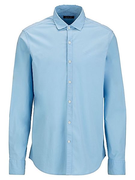 Replay Businesshemd STRETCH POPELINE günstig online kaufen