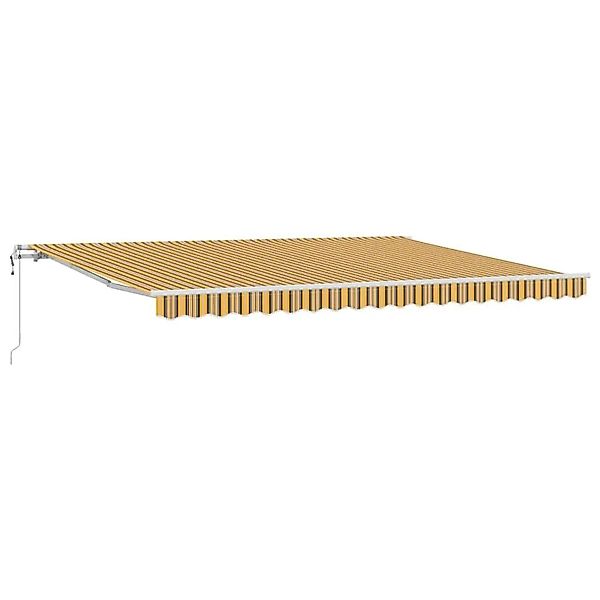 vidaXL Einziehbare Markise Mehrfarbig 450 x 300 cm Stoff und Stahl 3330943 günstig online kaufen