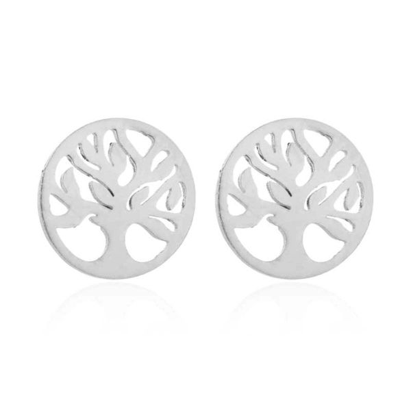 KARMA Paar Ohrstecker Lebensbaum Roségold Schwarz günstig online kaufen