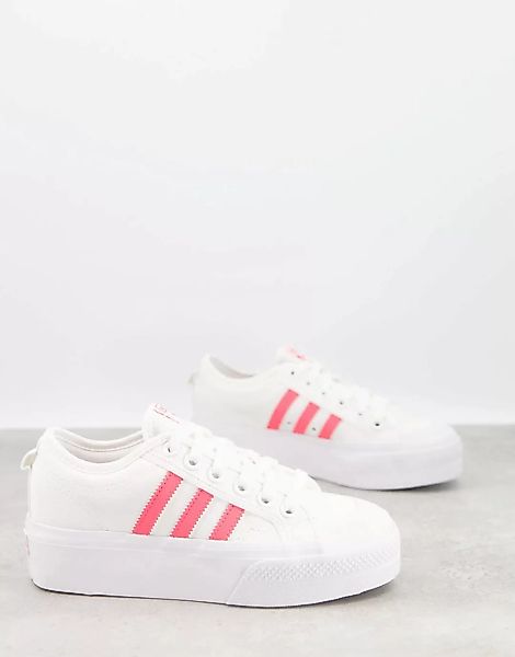 Adidas Originals Nizza Platform Sportschuhe EU 42 Footwear White / Signal P günstig online kaufen