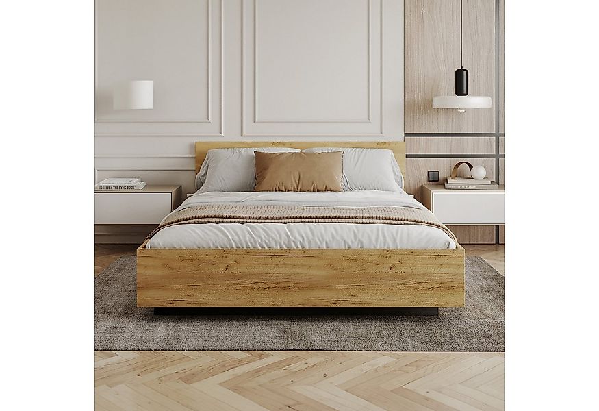 FDM Stauraumbett Bett Stauraumbett PERU Bettgestell 90x200, 140x200 & weite günstig online kaufen