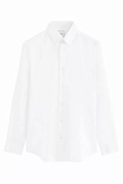 Next Langarmhemd Pflegeleichtes Oxfordhemd (1-tlg) günstig online kaufen