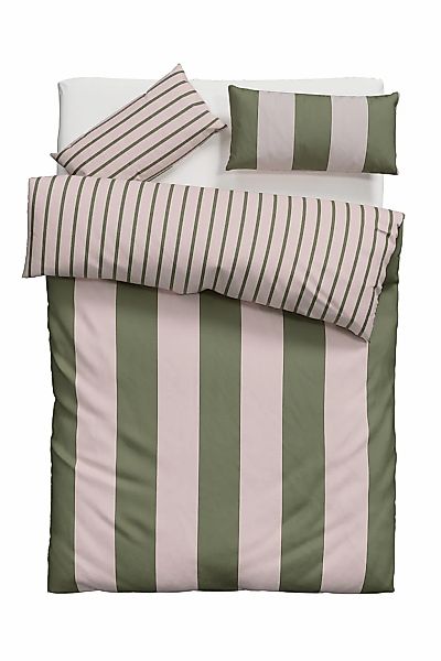 OTTO home Bettwäsche "Sari Trend" 2 Stk. tlg. moderne Bettwäsche mit Streif günstig online kaufen