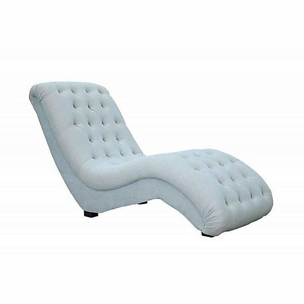 JVmoebel Chaiselongue Luxus Chesterfield hellgrauer Chaiselounge modernes D günstig online kaufen