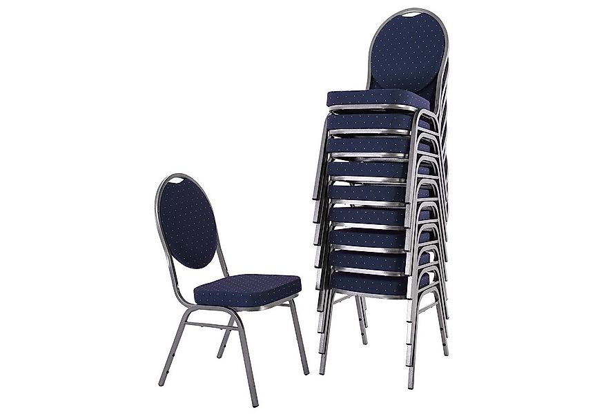 Raburg Stapelstuhl Bankettstuhl, stapelbar, für Konferenz, Seminar & Wartez günstig online kaufen