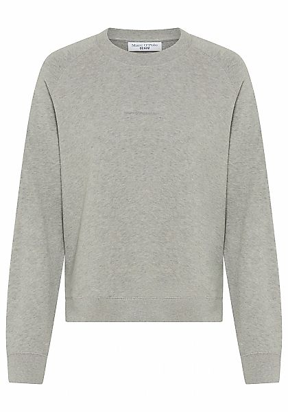 Marc OPolo DENIM Sweatshirt, Bio-Baumwolle, Logo-Schriftzug, Rundhalsaussch günstig online kaufen