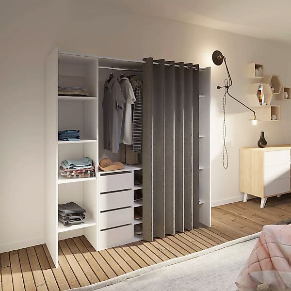TemaHome Kleiderschrank »TOM«, ausziehbar auf 185,3 cm günstig online kaufen