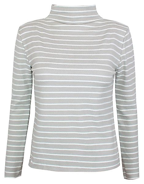 dy_mode Rollkragenshirt Damen Rollkragen Shirt Gestreift günstig online kaufen