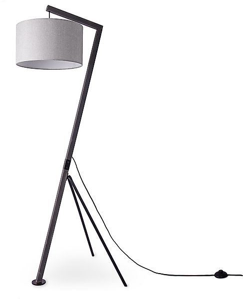 Paco Home Stehlampe »GALLOW«, 1 flammig, Leuchtmittel E27   ohne Leuchtmitt günstig online kaufen