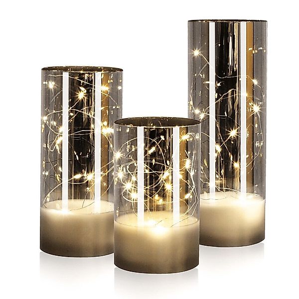 LED Universum LED-Kerze Kunststoff, Kerze, warmweiß, günstig online kaufen