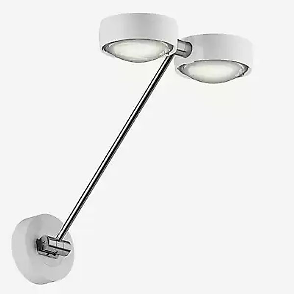 Occhio Sento Parete Doppio 40 Up E Wandleuchte LED, Kopf weiß glänzend/Body günstig online kaufen