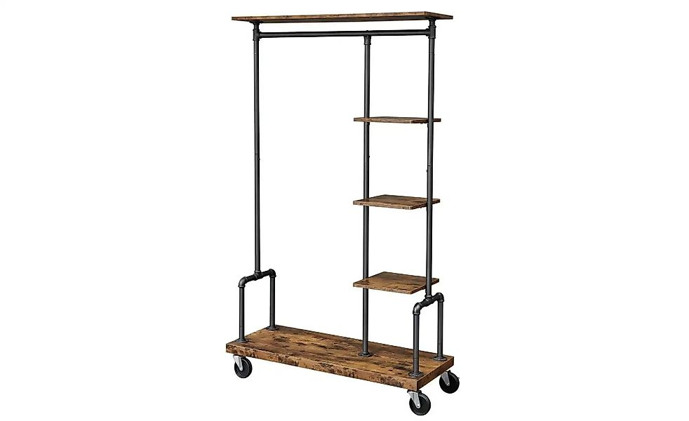 Garderobenständer   ¦ braun ¦ Holzwerkstoff,Metall ¦ Maße (cm): B: 103,5 H: günstig online kaufen