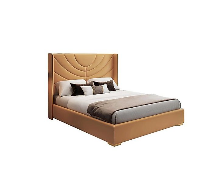 Xlmoebel Bett Luxuriöses Polster-Doppelbett 180x200cm für Schlafzimmer im H günstig online kaufen