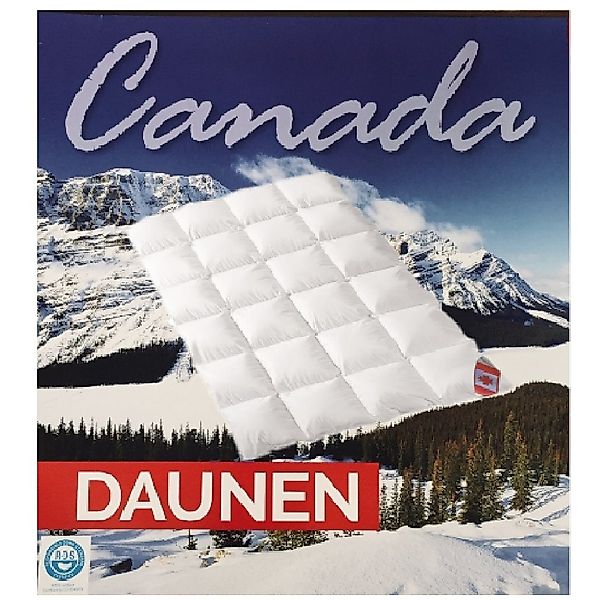 KÜNSEMÜLLER Daunenbettdecke Ganzjahresdecke 155x220 canadische Daunen günstig online kaufen