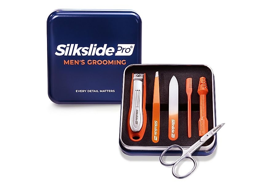 Silkslide Pro Maniküre-Etui Premium-Tools für perfekte Pflege, 25 Jahre Gar günstig online kaufen