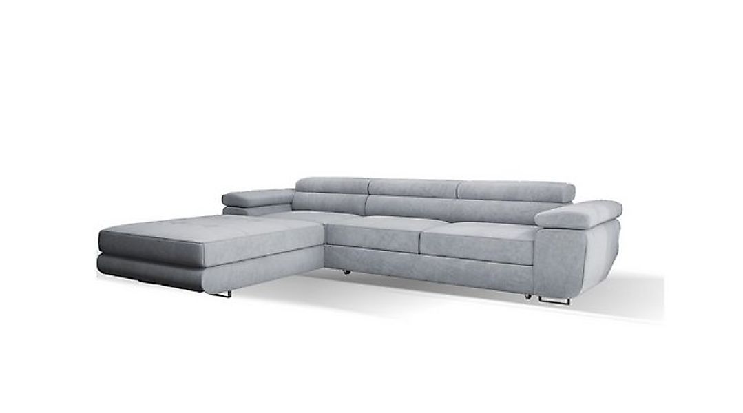 Goldstoff Ecksofa platzsparendes Schlafsofa mit Bettkasten, Ecksofa mit ver günstig online kaufen