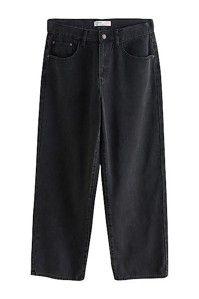 Next Weite Jeans Jeans mit mittelhohem Bund und weitem Bein (1-tlg) günstig online kaufen