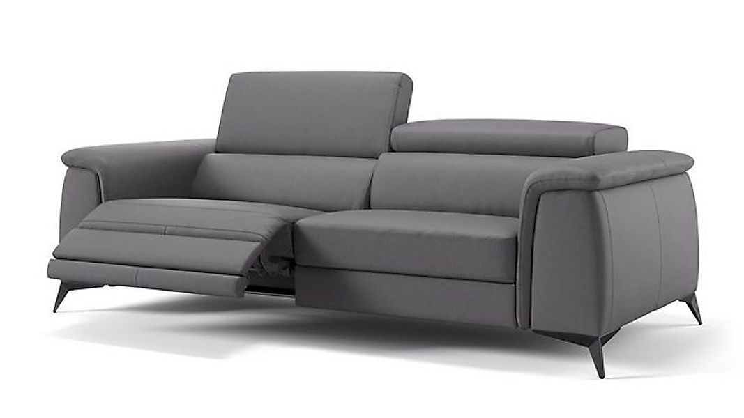 Sofanella 3-Sitzer Leder LIVORNO, Relaxcouch, Designersofa, Designer Sofa, günstig online kaufen