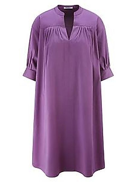Kleid überschnittener Schulter Peter Hahn lila günstig online kaufen