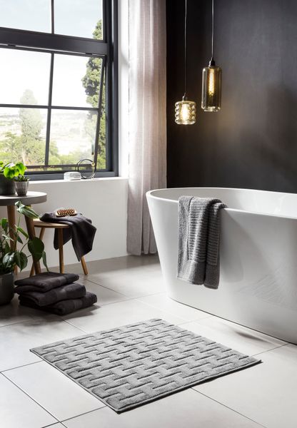 done. Badematte "Delia" Höhe 10 mm rutschhemmend beschichtet fußbodenheizun günstig online kaufen