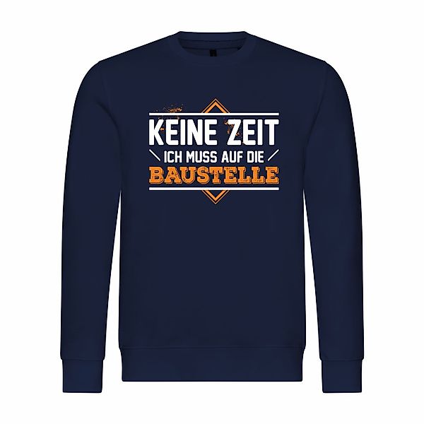 deinshirt Rundhalspullover Herren Pullover Keine Zeit günstig online kaufen