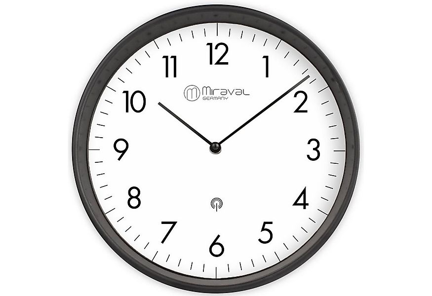 Miraval Funkwanduhr Design Funk-Wanduhr günstig online kaufen