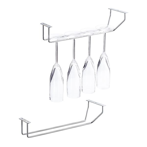 relaxdays Gläserhalter 2 x Weinglashalter für günstig online kaufen