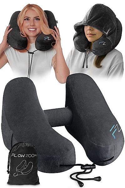FLOWZOOM Nackenhörnchen AIR Nackenkissen aufblasbar - Nackenkissen Flugzeug günstig online kaufen