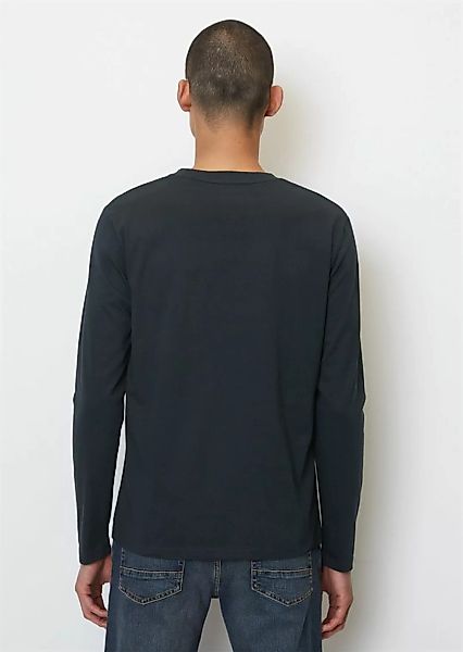 Marc O'Polo Long Sleeve T-Shirt Navy - Größe L günstig online kaufen
