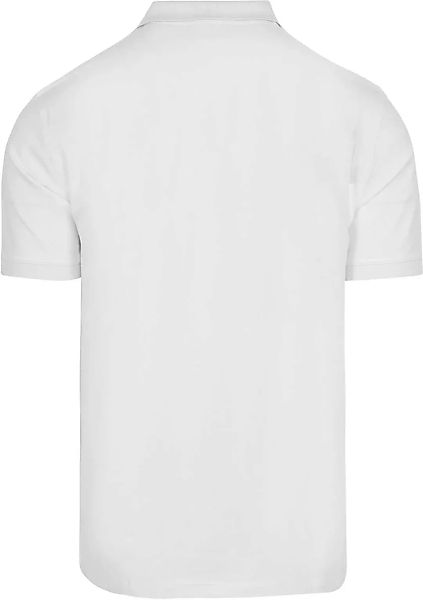 Gant Contrast Piqué Poloshirt Weiß - Größe M günstig online kaufen