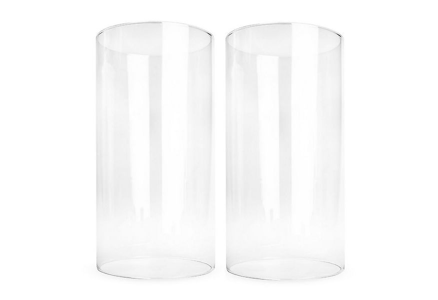 Sendez Windlicht 2 x Glaszylinder ohne Boden H:20cm Ø10cm Windgläser (2 St) günstig online kaufen