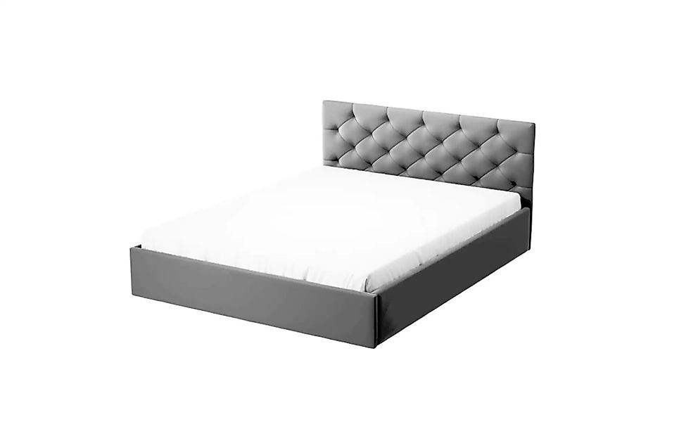 Polsterbett 160x200 Grau   ¦ grau ¦ Maße (cm): B: 169 H: 85 Betten > Polste günstig online kaufen