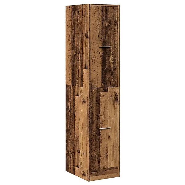 vidaXL Apothekerschrank Altholz-Optik 30x41x144,5 cm Holzwerkstoff 855176 günstig online kaufen
