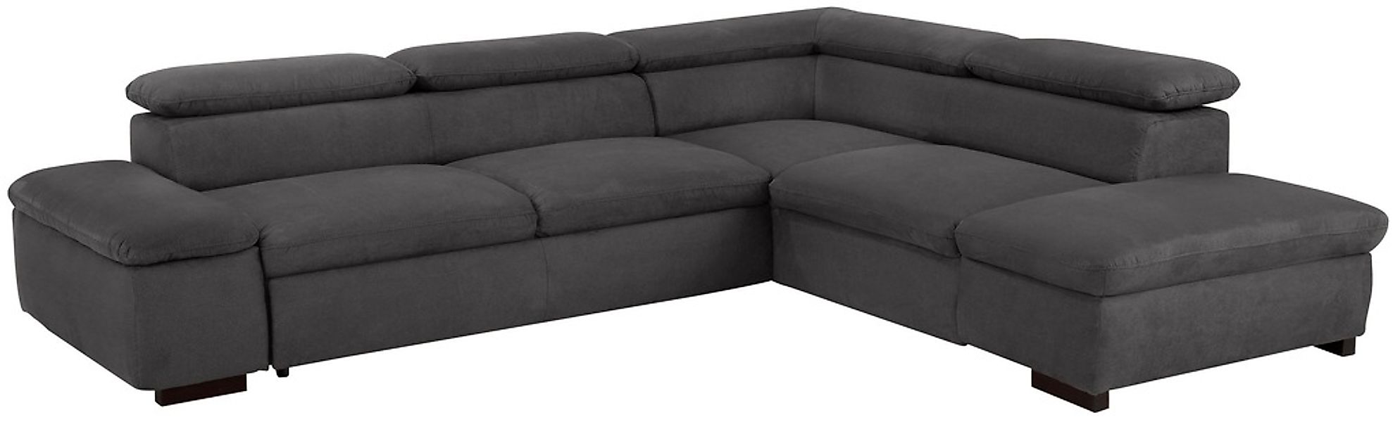 Home affaire Ecksofa »Alberto L-Form«, mit Kopfteilverstellung, wahlweise m günstig online kaufen