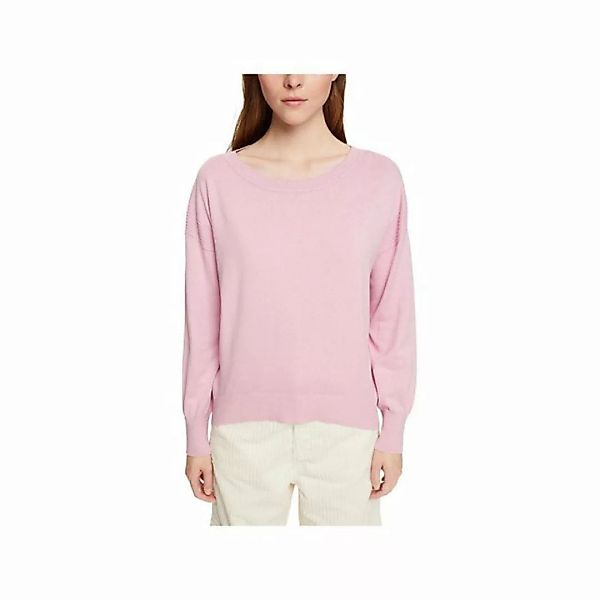 Esprit Longpullover pink (1-tlg) günstig online kaufen