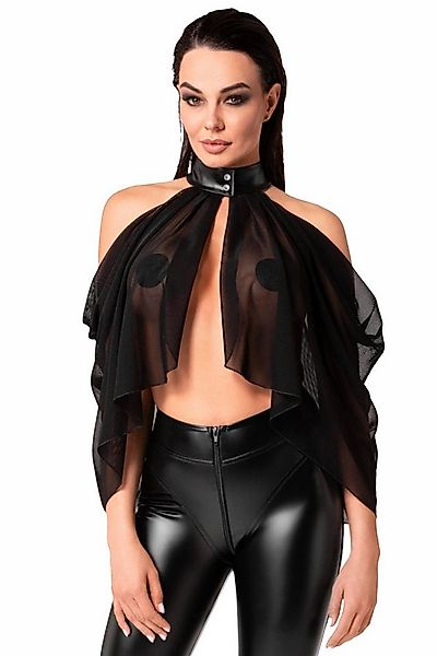 Noir Handmade Bolerojacke Knapper Damen Dessous Neckholder Tüll-Bolero aus günstig online kaufen