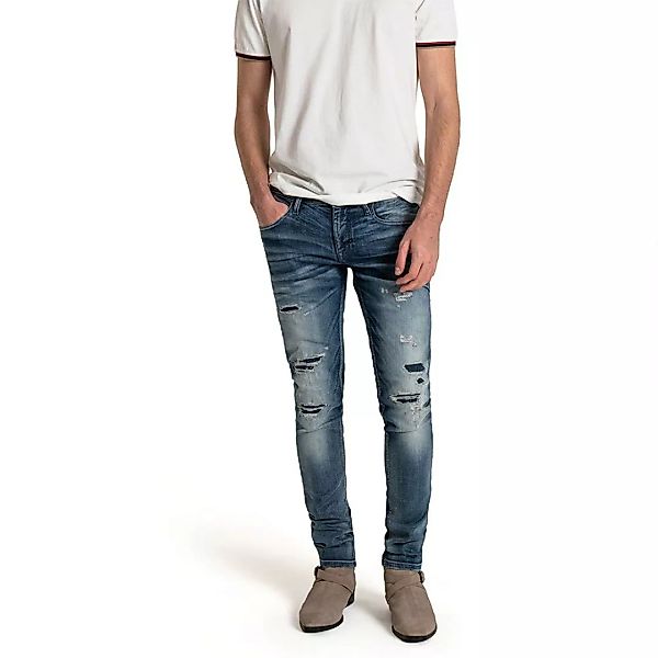 Antony Morato ´´ozzy´´ Tapered-fit In Mid-wash Power Stretch Jeans 33 Blue günstig online kaufen