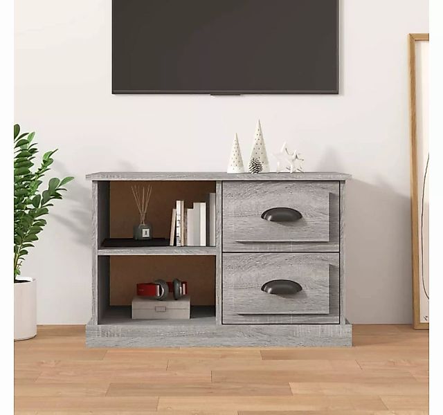 furnicato TV-Schrank Grau Sonoma 73x35,5x47,5 cm Holzwerkstoff günstig online kaufen