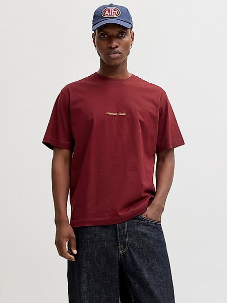 Jack & Jones Kurzarmshirt JORNORREBRO EMB TEE SS CREW NECK NOOS mit Logo Pr günstig online kaufen