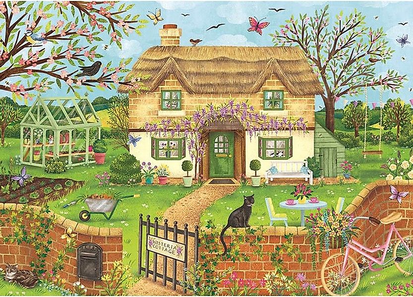Otter House Puzzle Idyllisches Cottage, Puzzleteile günstig online kaufen