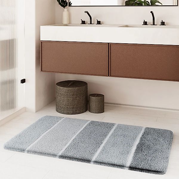 Homie Living Badematte "Rio Marina" Höhe 30 mm rutschhemmend beschichtet fu günstig online kaufen