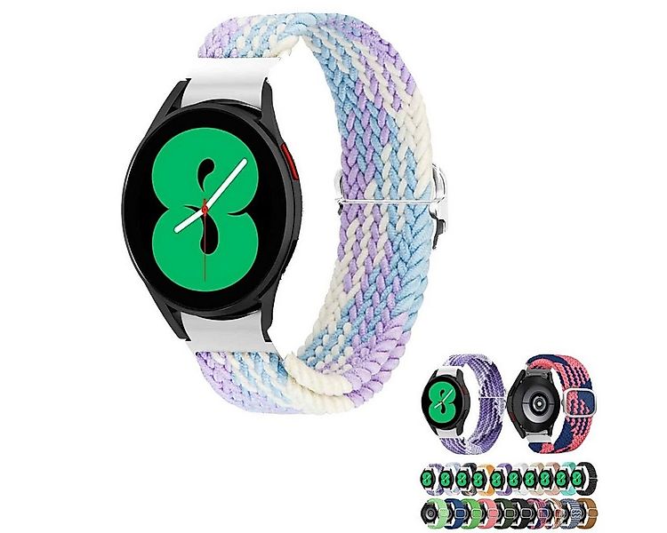 Wigento Smartwatch-Armband Für Samsung Galaxy Watch FE 6 5 4 Normal Pro Cla günstig online kaufen