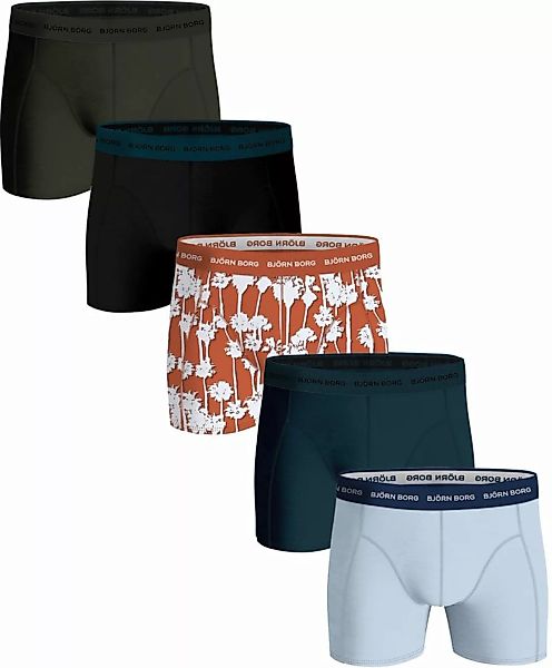 Bjorn Borg Boxers Cotton Stretch 5-Pack Multicolour - Größe L günstig online kaufen