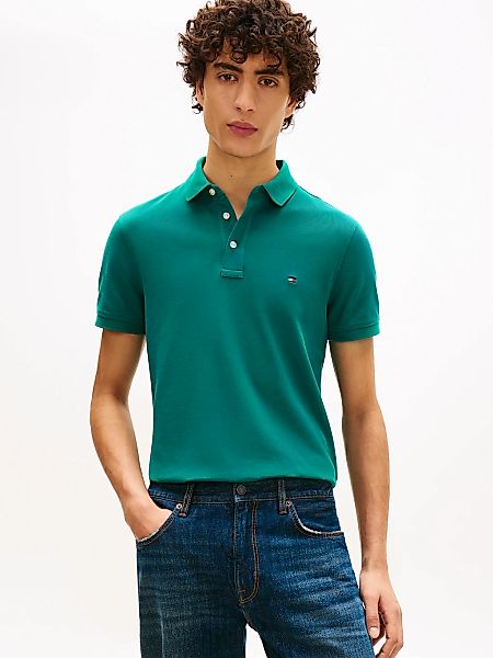 Tommy Hilfiger Poloshirt "1985 SLIM POLO" Markenstickerei, aus Baumwoll-Piq günstig online kaufen