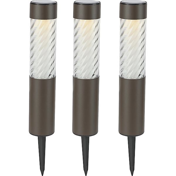 Solar-LED-Dekoleuchte Isili 4er-Set Ø 5,5 cm x 37,5 cm günstig online kaufen