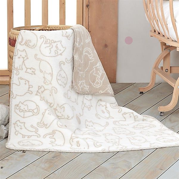 Babydecke 90x120 cm - flauschig weich günstig online kaufen