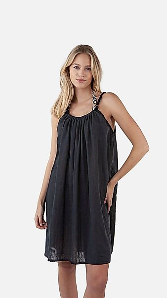 Barts Trägerkleid Barts Baumwollkleid Miskoto Schwarz günstig online kaufen