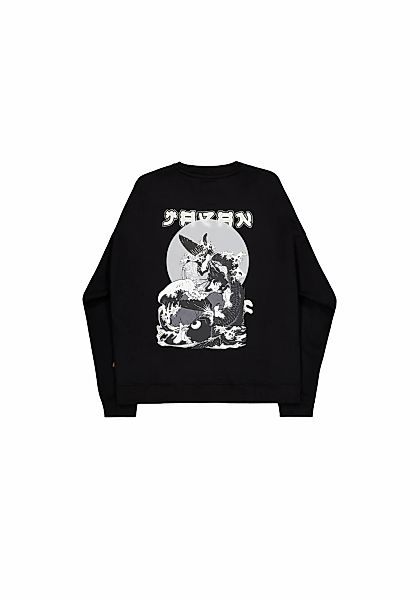 Alpha Industries Sweater "Japan Wave Warrior Sweatshirt" günstig online kaufen